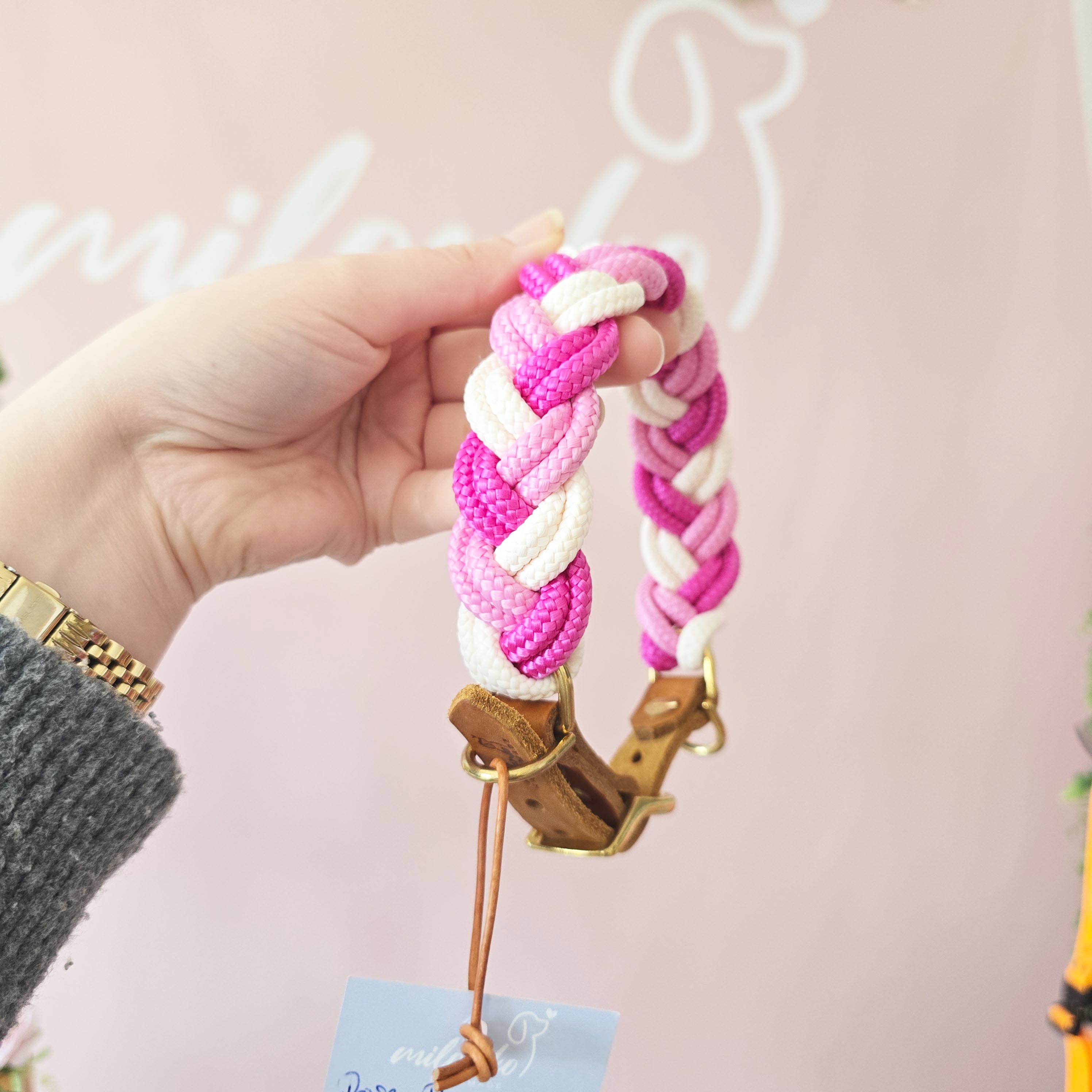 HU25-30,5cm Fuchsia, Rose Rosa und Sahne