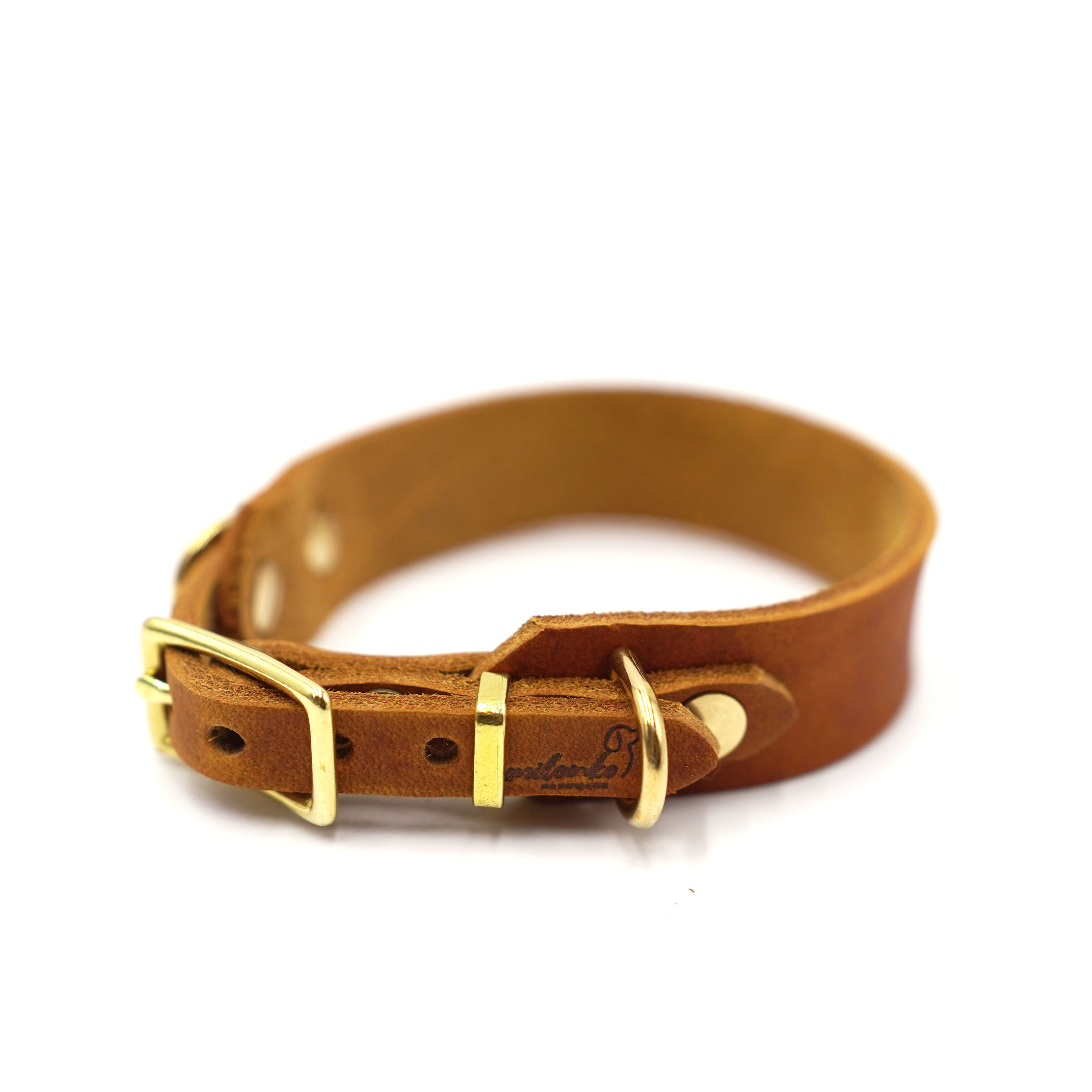 Fettlederhalsband