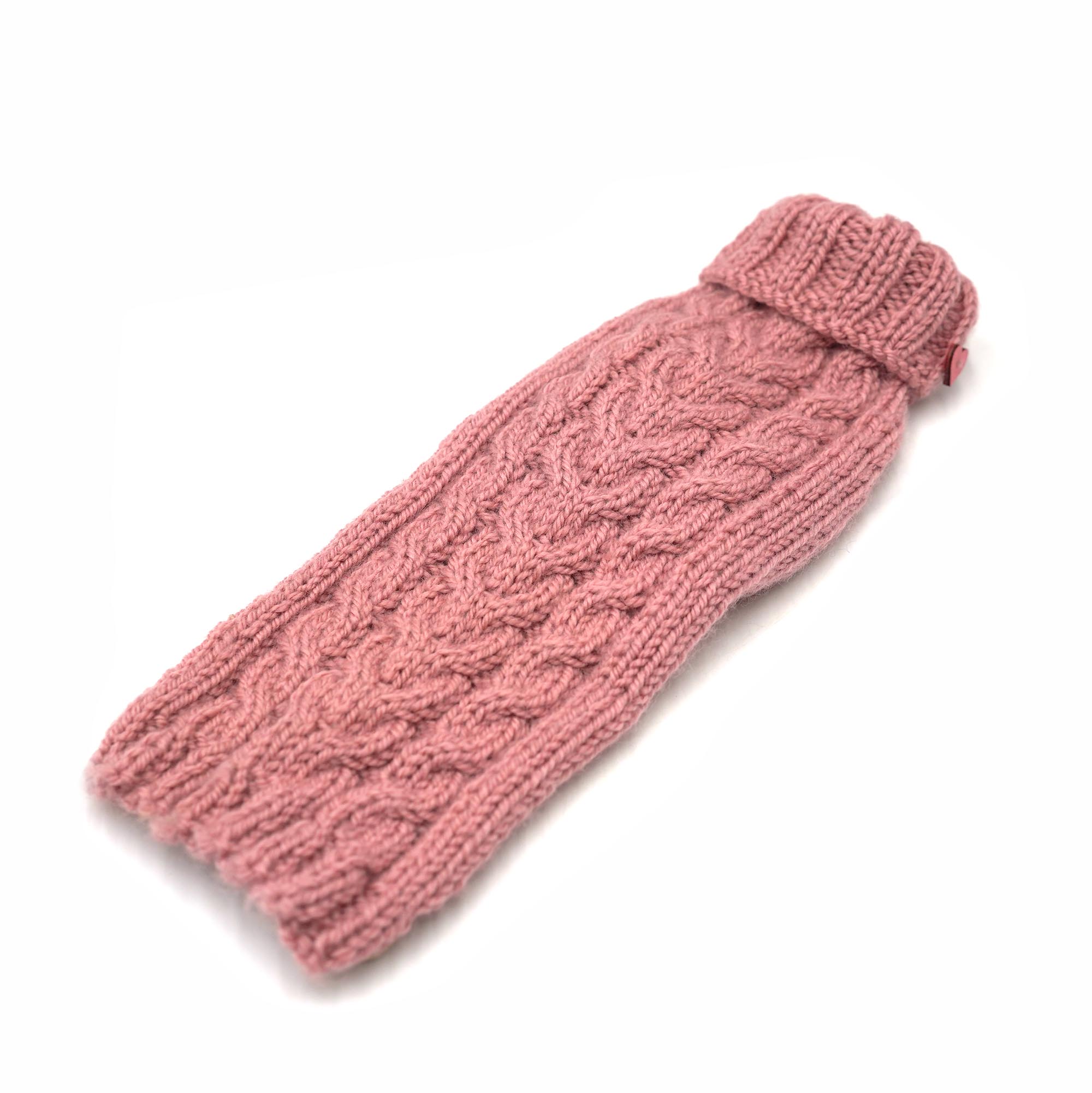 Pullover 32cm Altrosa (lang gestrickten Bauch)