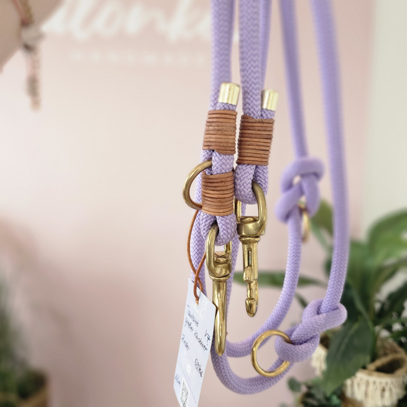 Flieder Tauleine 2,3m (kleine Karabiner)